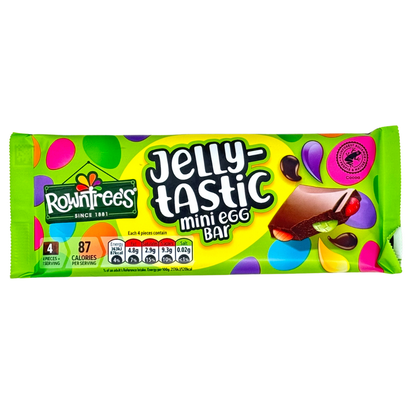 Rowntrees Jelly Tastic Mini Egg Bar (UK) - 100g