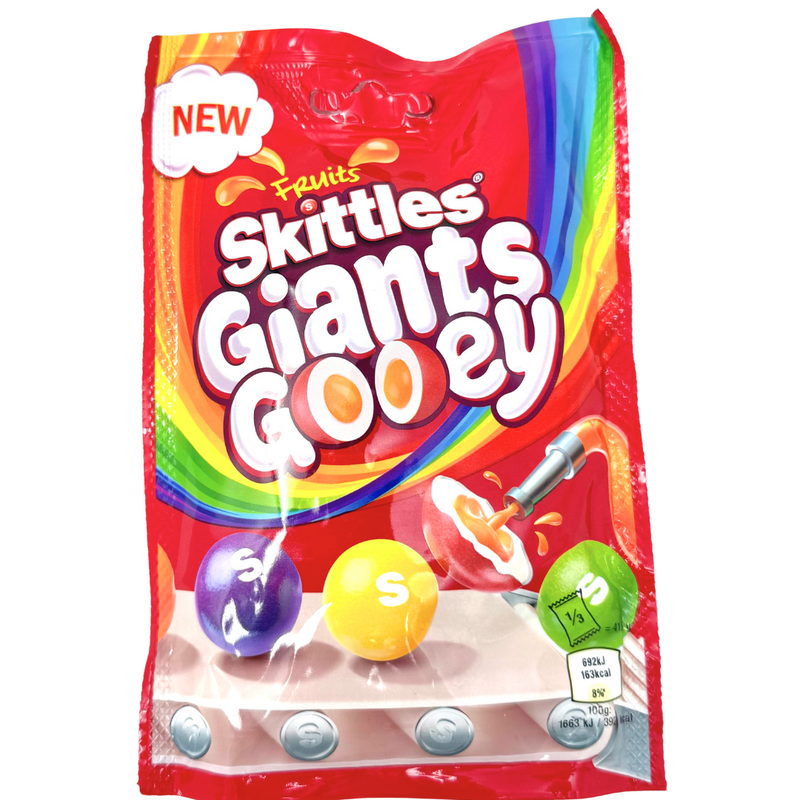 Skittles Giants Gooey Candy (UK) - 125g