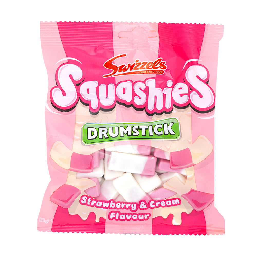 Squashies Strawberry and Cream (UK) - 120g | Candy Funhouse – Candy ...