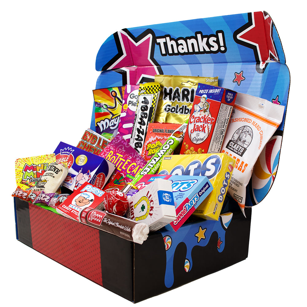 Blast From The Past Retro Candy Fun Box