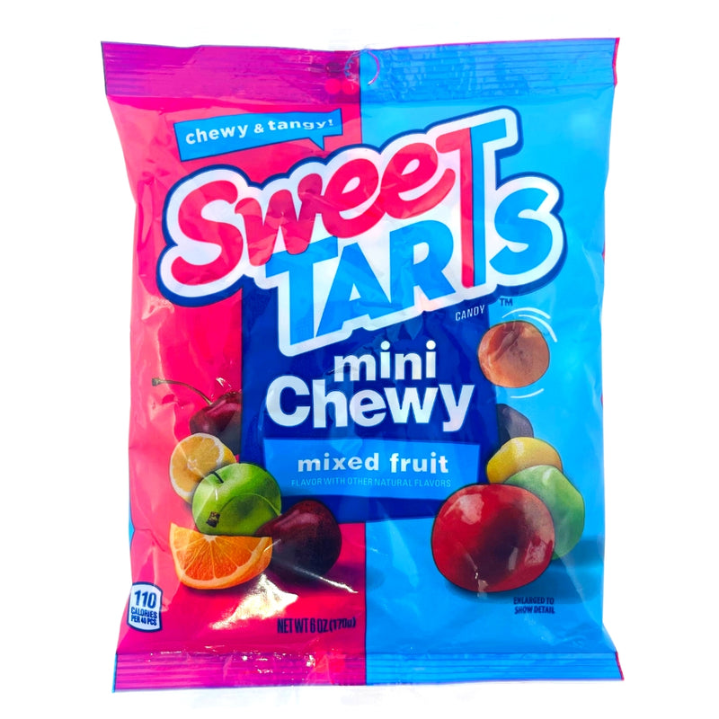 Sweetarts Mini Chewy Peg Bag - 6oz-Wonka-Chewy Candy-Sweetarts - Sweet tarts
