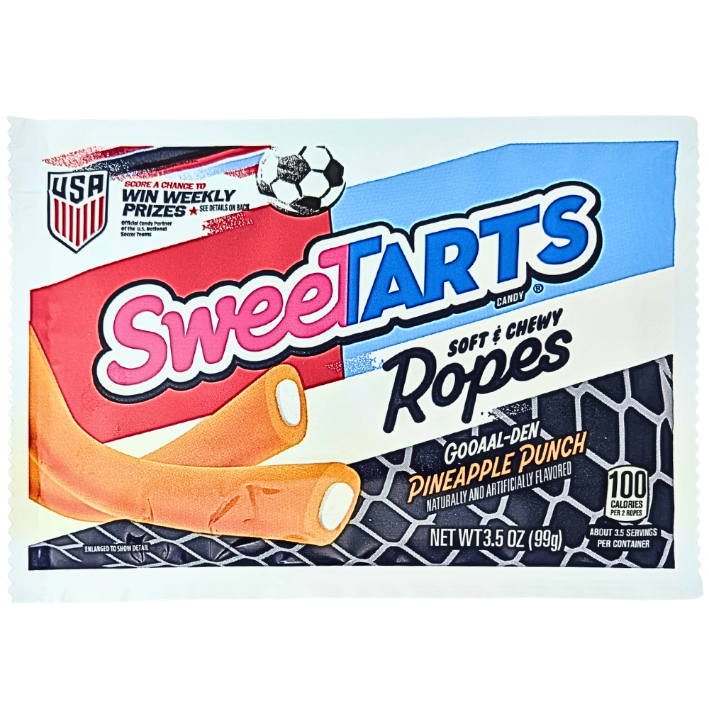Sweetarts Ropes Gooaal-Den Pineapple Punch - 5oz | Candy Funhouse US