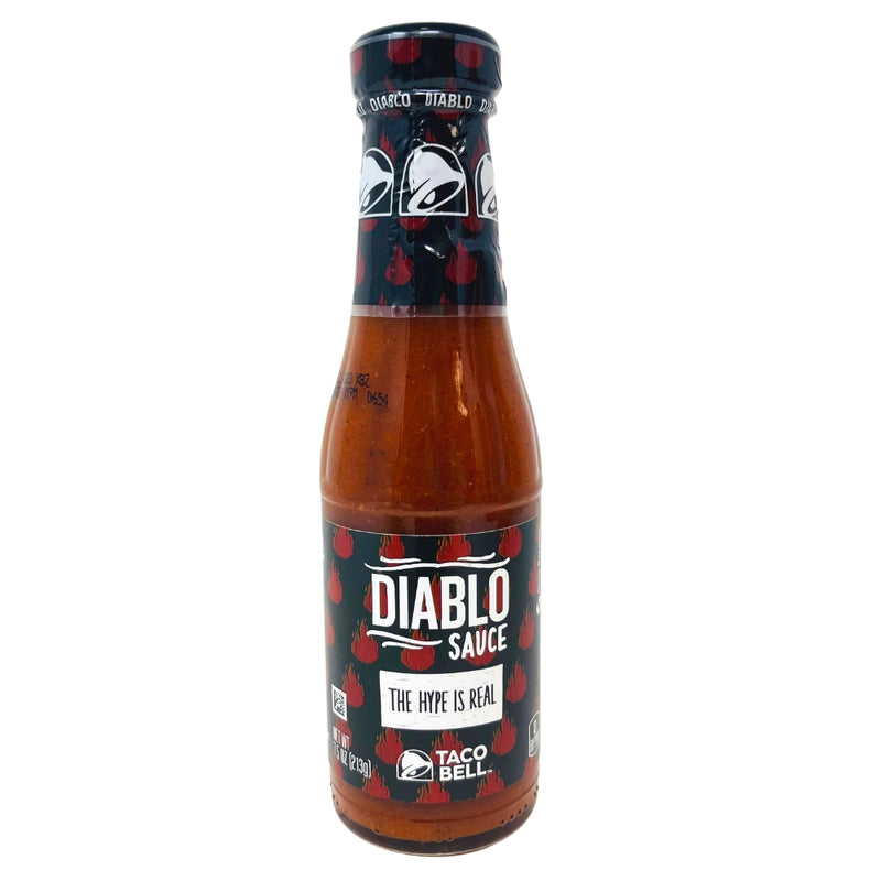 Taco Bell Diablo Sauce - 7.5oz-Taco Bell Diablo Sauce-hot sauce-taco sauce