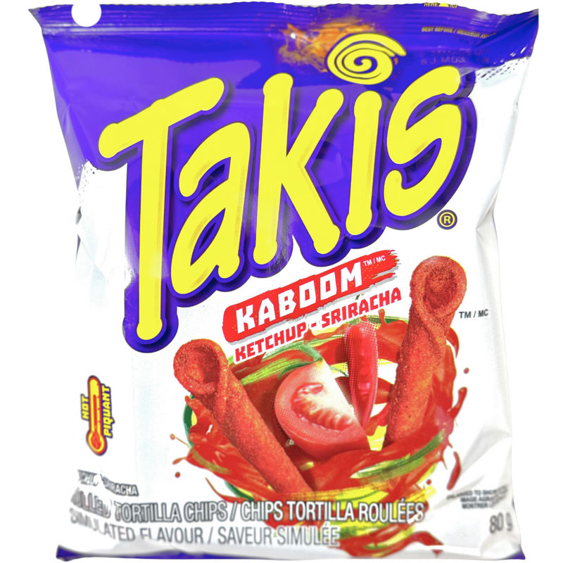 Takis Kaboom Ketchup-Sriracha - 80g