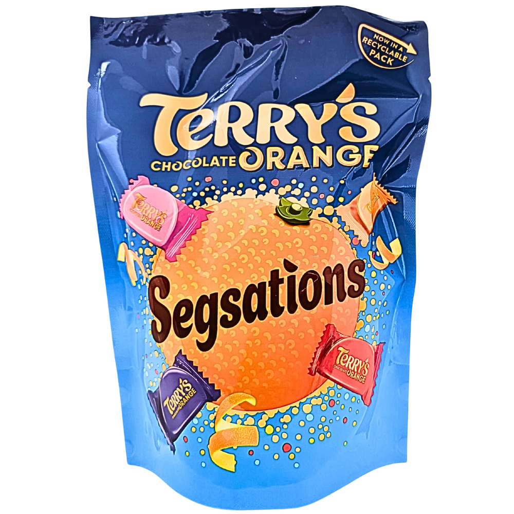 Terry's Segsations Sharing Bag - 300g | Candy Funhouse – Candy