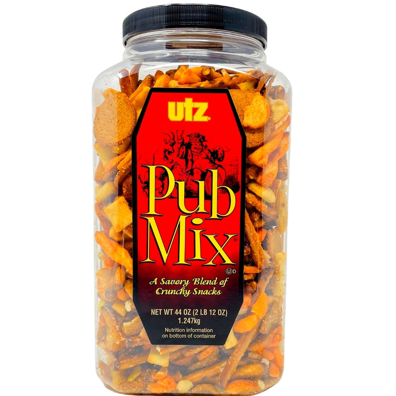 UTZ Pub Mix - 44oz-Utz pub mix -pub mix-Nacho chips-Mix chips