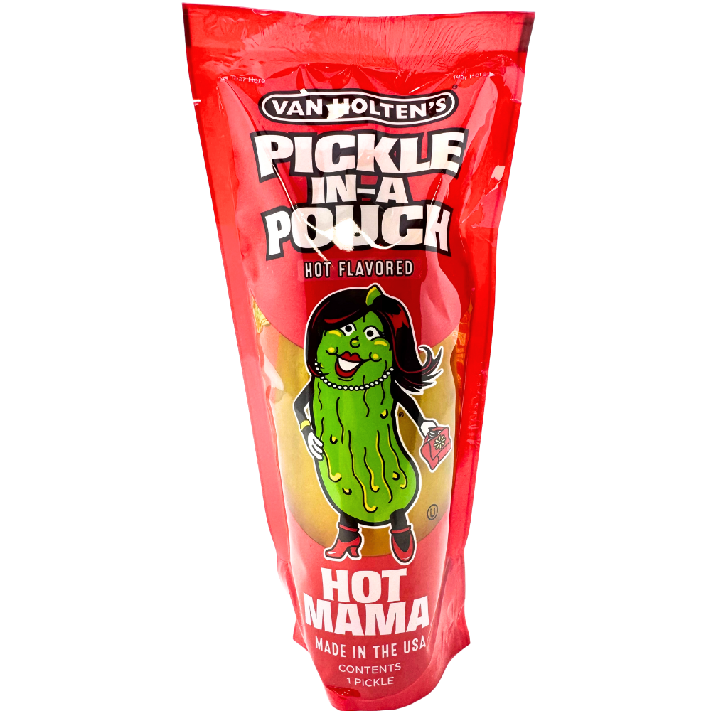 Van Holten's Jumbo Hot Mama Pickle | Candy Funhouse US Van Holten's Jumbo Hot Mama Pickle | Candy Funhouse US