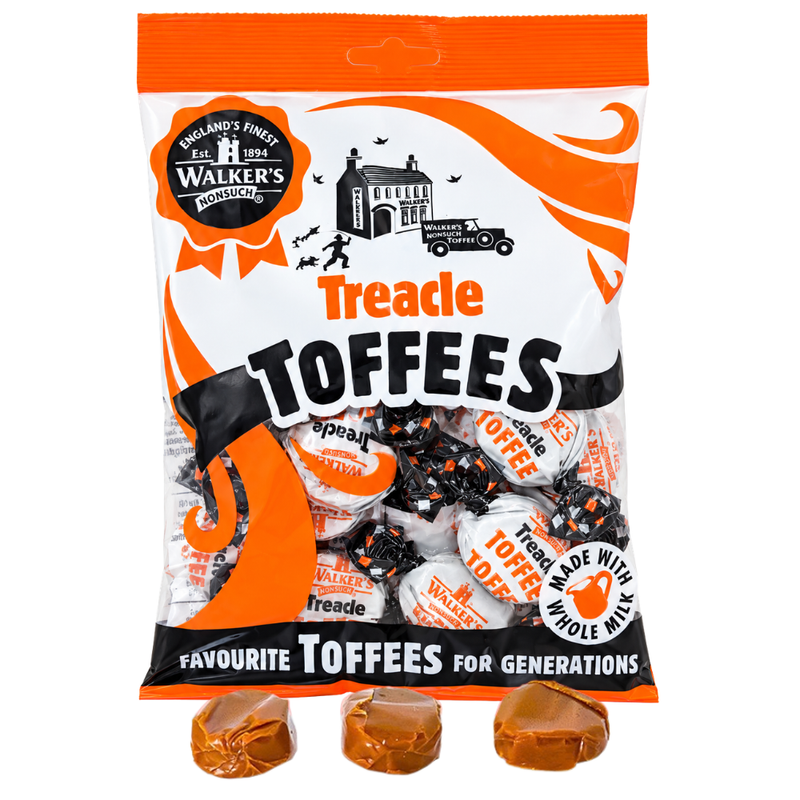 Walker's Treacle Toffees (UK) - 150g