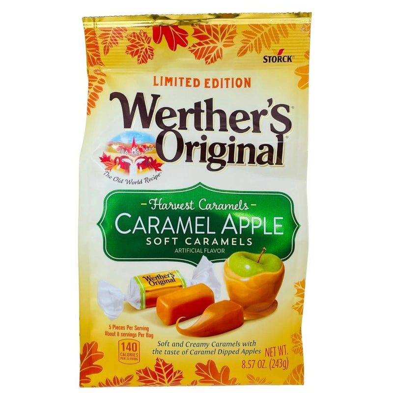 Werthers Original Caramel Apple Soft Caramels - 8.57oz-Werther's Original-Caramel Apple