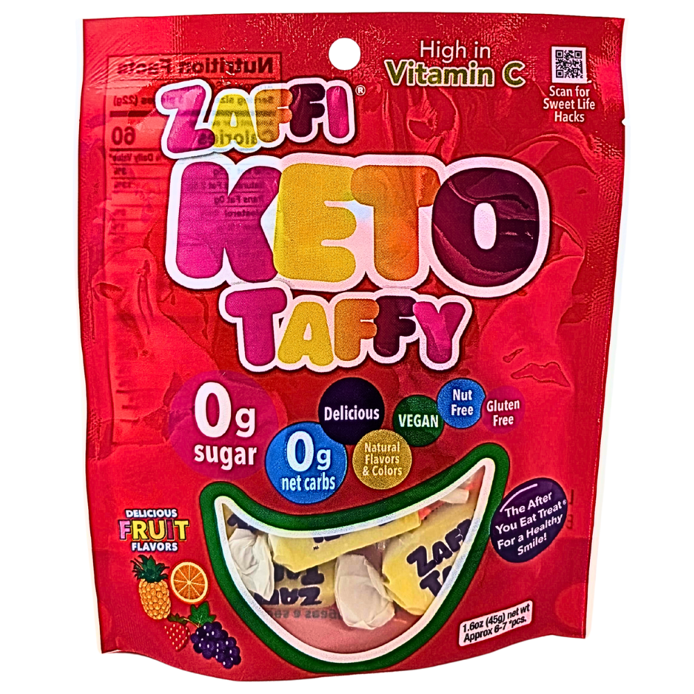 Zaffi Keto Taffy - 45g | Candy Funhouse US
