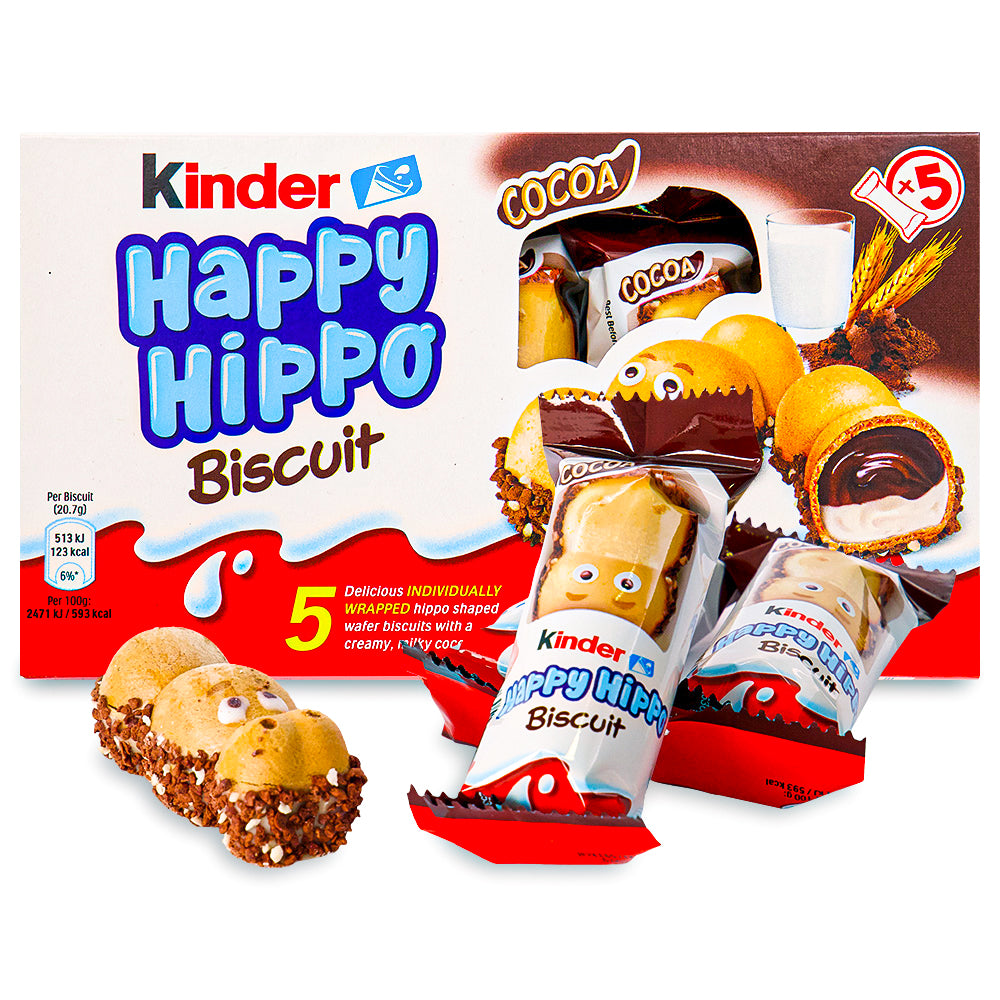 Kínder Happy Hippo Biscuits with Hazelnut Cream