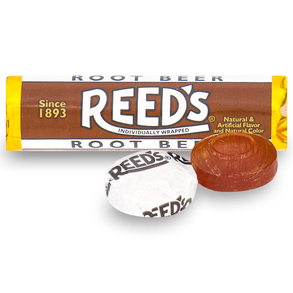 Reed's Candy RollsRoot Beer Candy Funhouse Candy Funhouse US