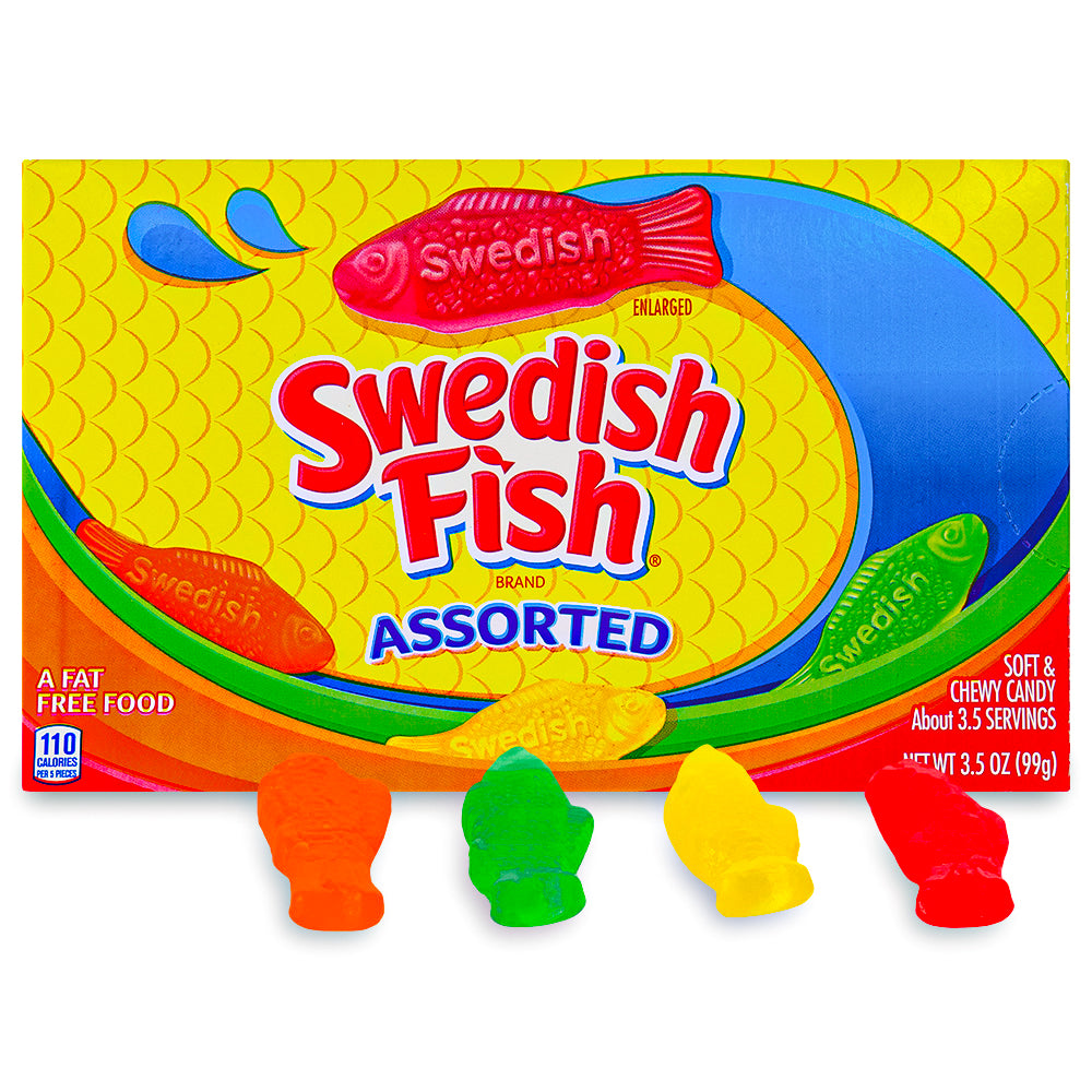 Swedish Fish - Assorted Theatre Pack