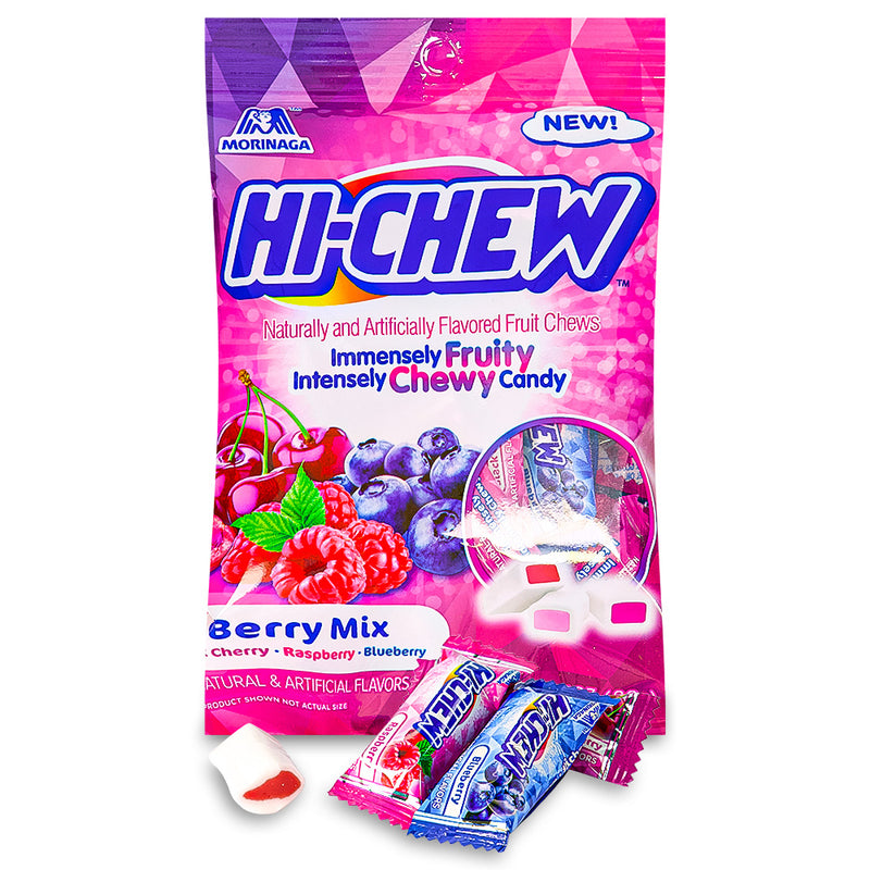 Hi-Chew Berry Mix 3.17oz Opened, hi-chew candy, hi chew candy, hi chew, japanese candy
