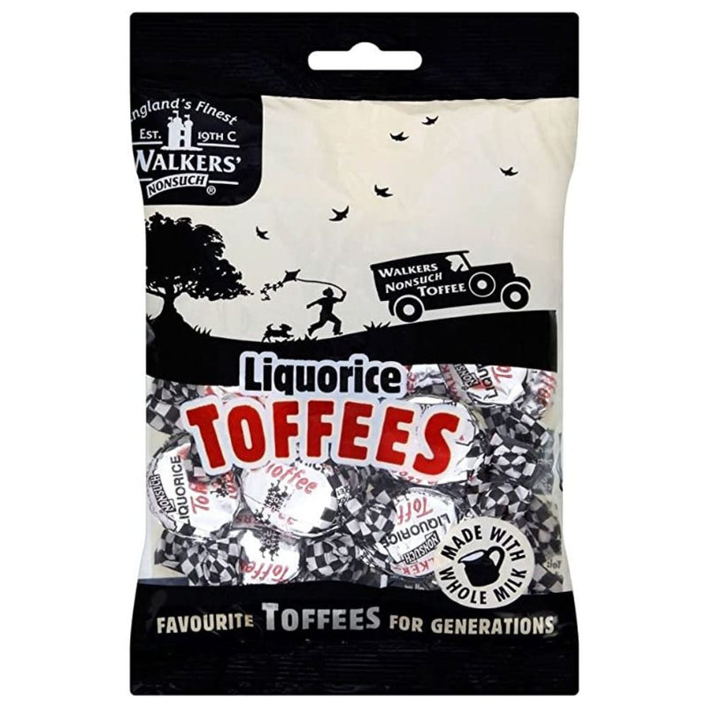 Walker's Liquorice Toffees UK 150g - British Candy