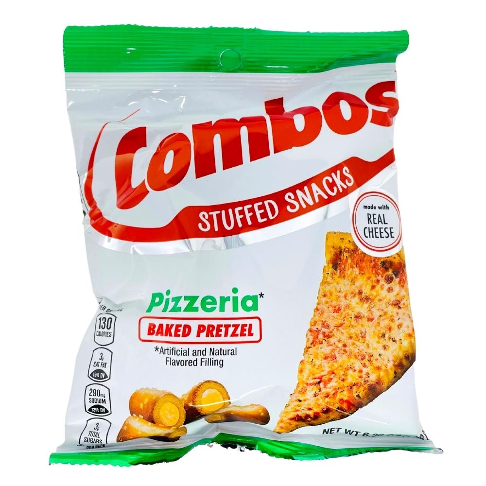 Combos Stuffed Snacks Pizzeria Baked Pretzel Snacks - 6.3 oz Bag