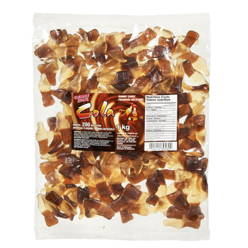Gummy Zone Cola Bottles Candy 1 kg, āācola gummies, cola gummy, gummy cola, gummy cola bottles