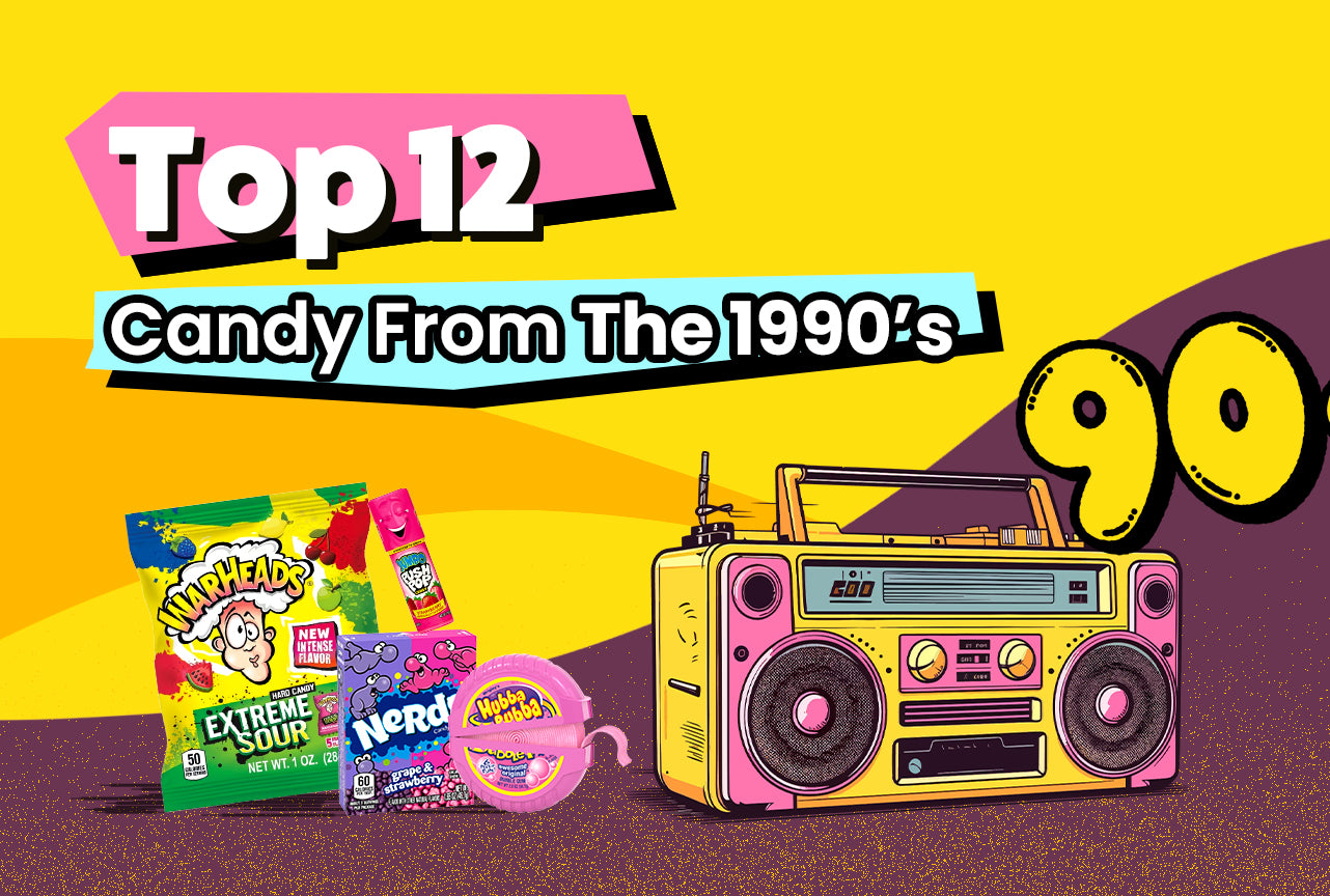 Top 12 Candy from the 90s - 90s Candy - Retro Candy