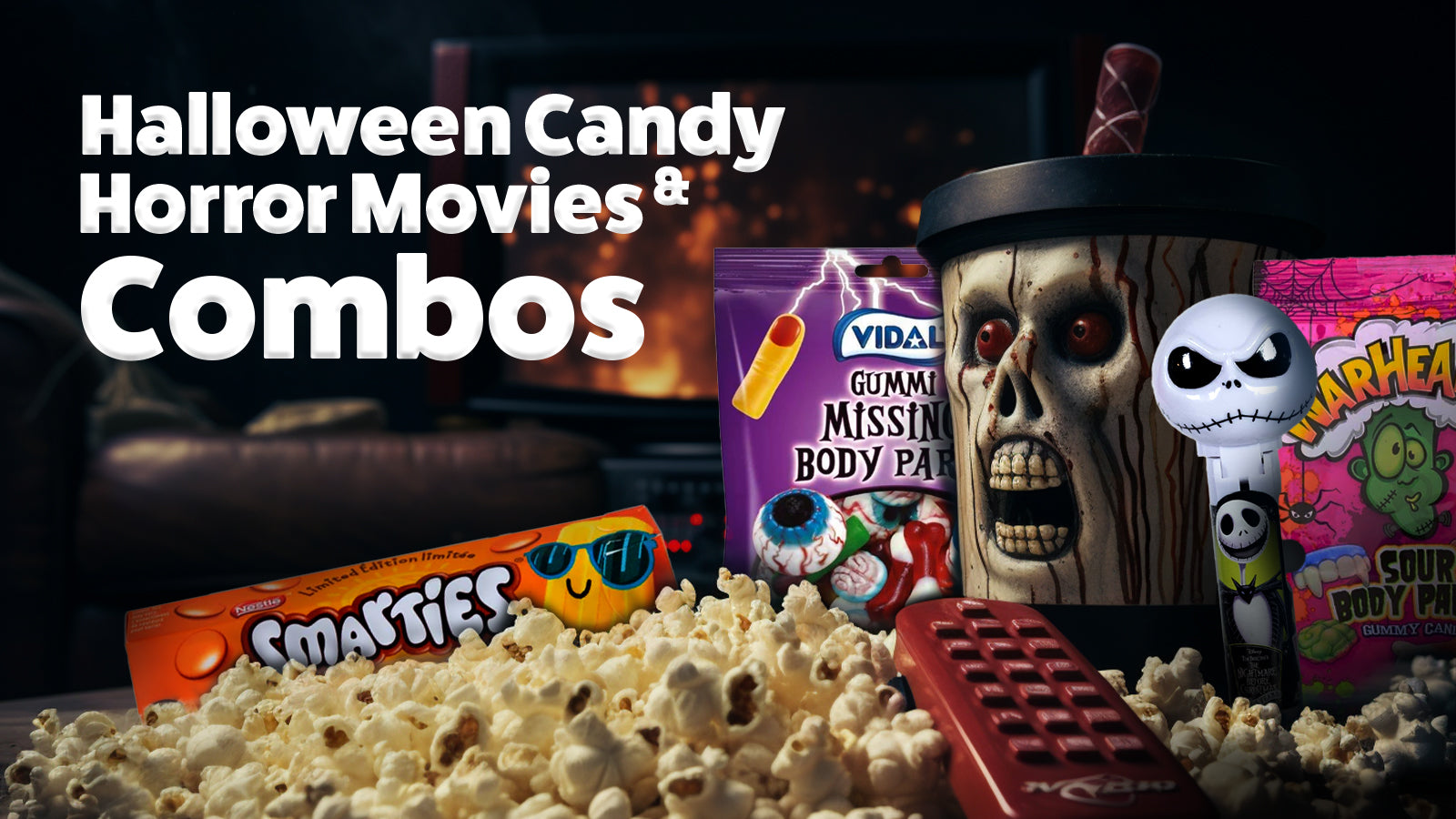 Horror Movies - Halloween Candy - Movie Night Candy
