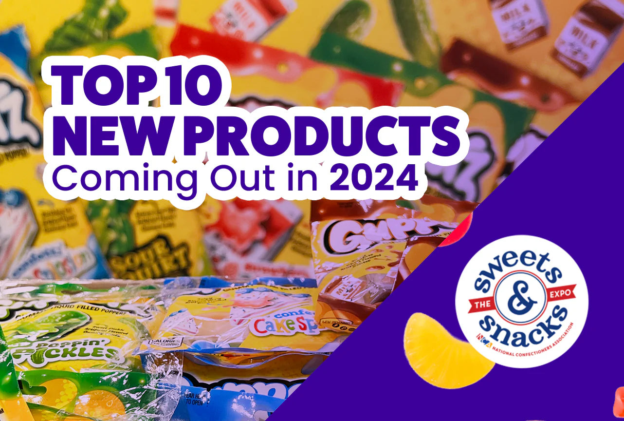 Top 10 New Products Coming Out in 2024-  Sweets and Snacks Expo - New Candy