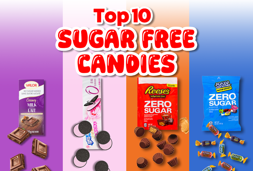 Top 10 Sugar-Free Candies According To Candyologists! | Candy Funhouse ...
