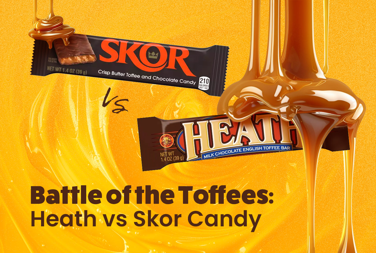 Battle of the Toffees: Heath vs Skor Candy Bar