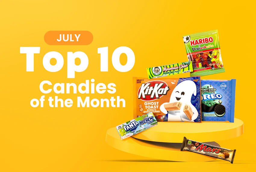 Top 10 Candies of the Month - July