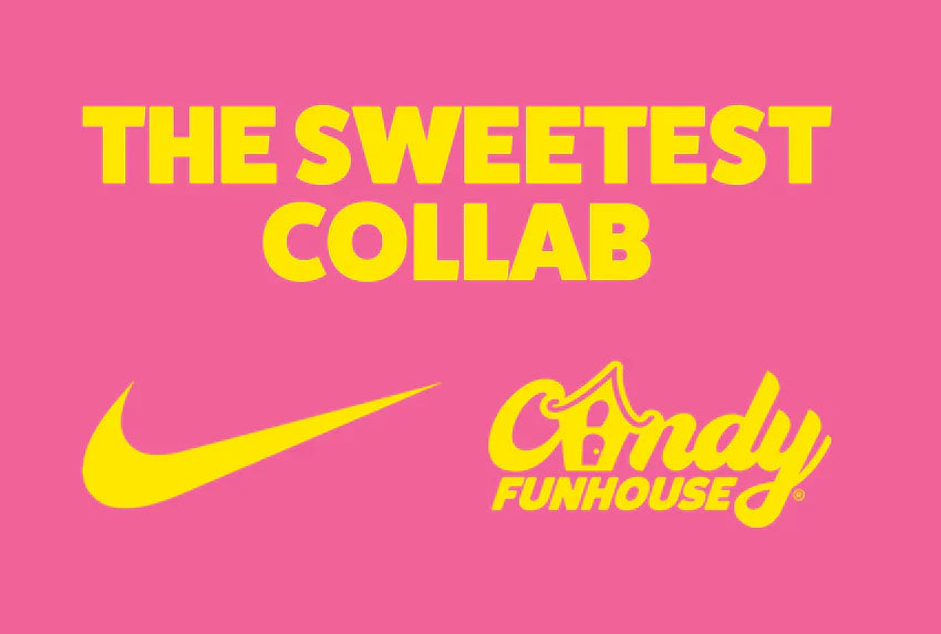 Candy Funhouse, Nike, and Giannis have come together to celebrate creativity, indulgence, and individuality. Whether you’re a die-hard fan of Giannis, a sneaker enthusiast, or someone who loves all things candy, this sneaker is a must-have!