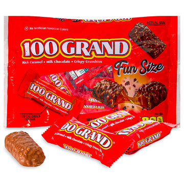 100 Grand Bar Fun Size - 10oz