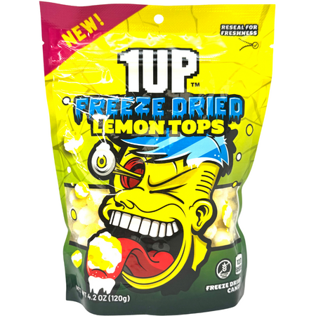 1UP Freeze Dried Lemon Tops - 2oz