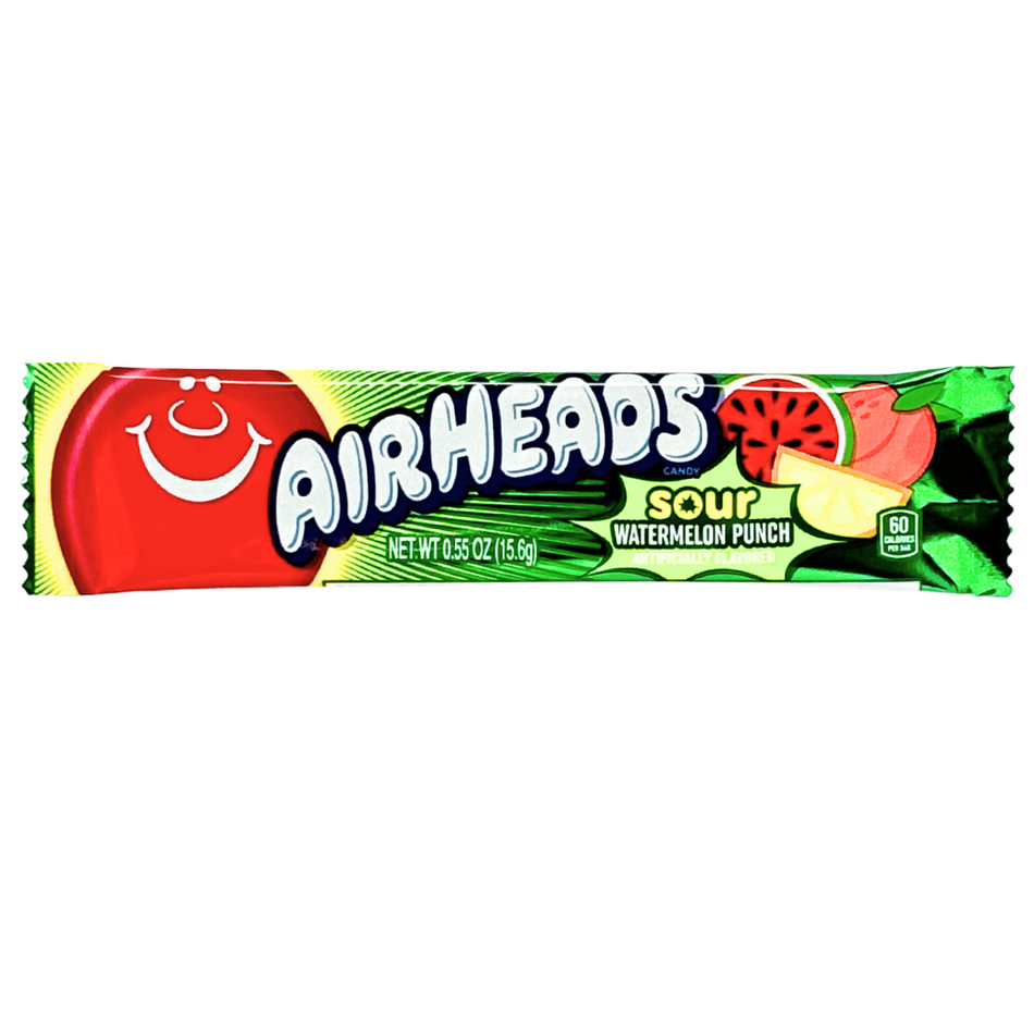 Airheads Sour Watermelon Punch - 0.55oz