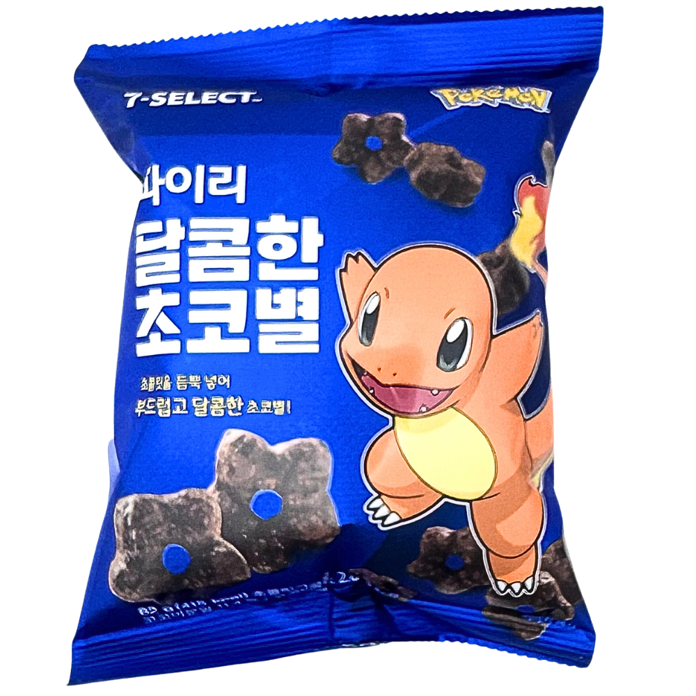 7-Eleven Charmander's Sweet Choco Star Snack (Korea) - 82g