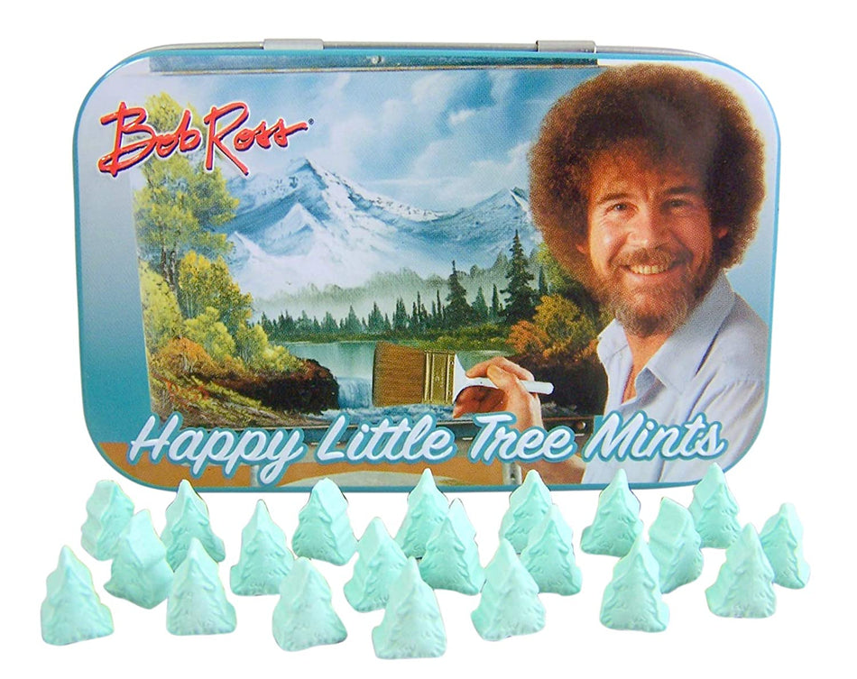 Bob Ross Happy Little Tree Mints - Mint Candy