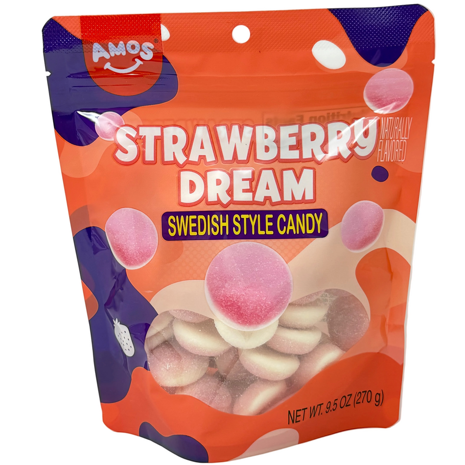 Amos Swedish Style Strawberry Dream - 9.5oz