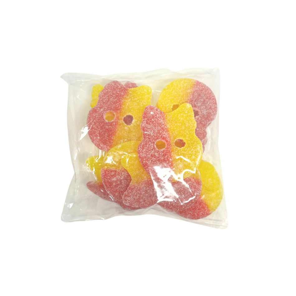 Bubs Sour Raspberry & Lemon Skulls (Sweden) - 10 Pieces