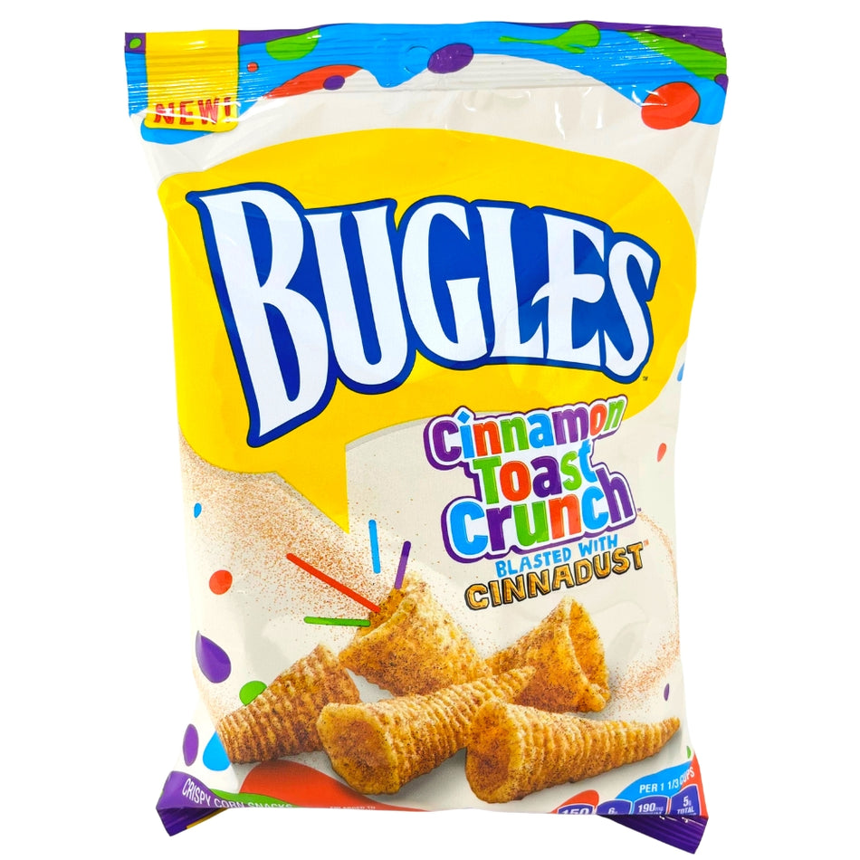 Bugles Cinnamon Toast Crunch - 3oz-Bugles-cinnamon toast crunch-Cinnamon chips