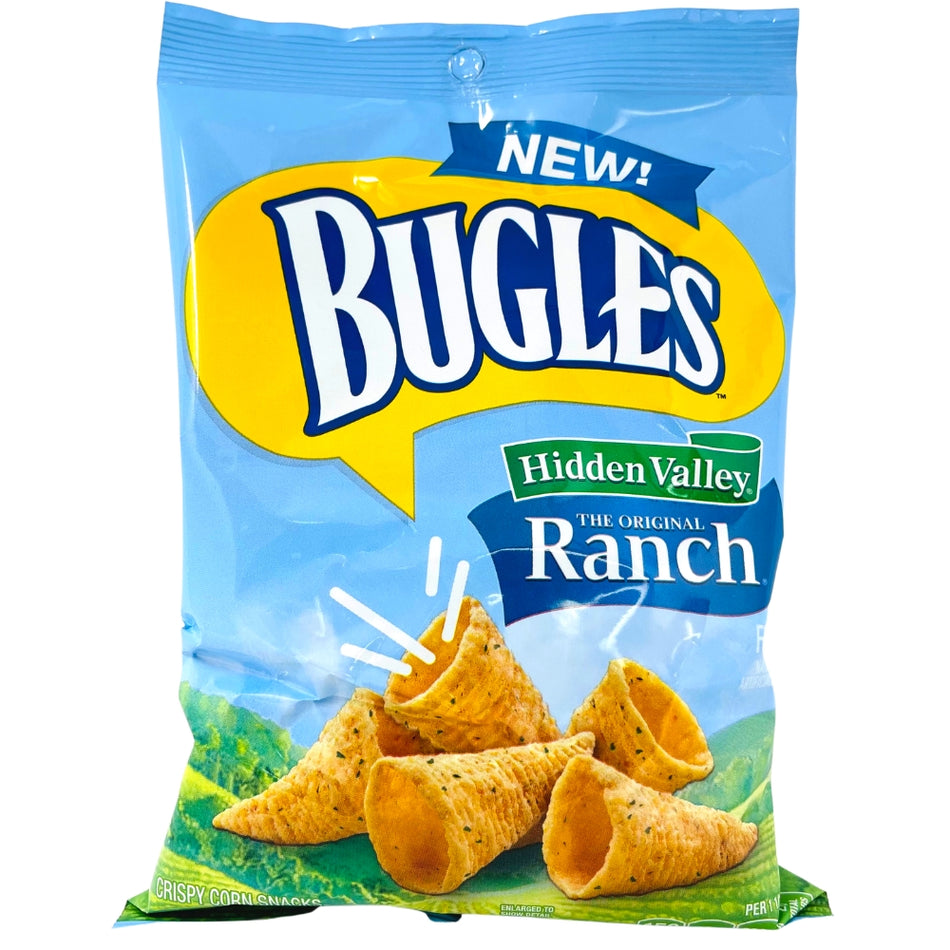 Bugles Hidden Valley Ranch - 3oz-Bugles-hidden valley ranch