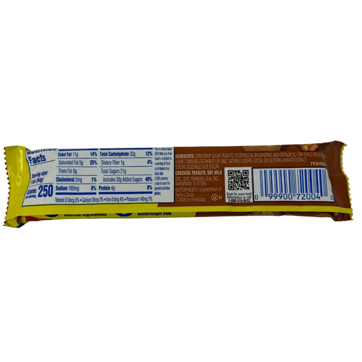 Butterfinger French Toast - 1.9oz Ingredients