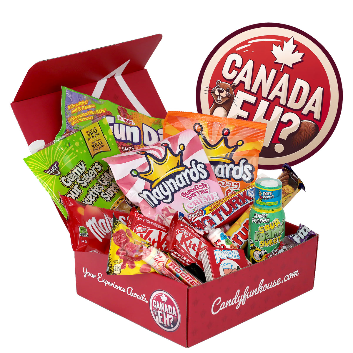 Canadian Box Canadian Eh! Candy Funbox | Candy Funhouse – Candy Funhouse US