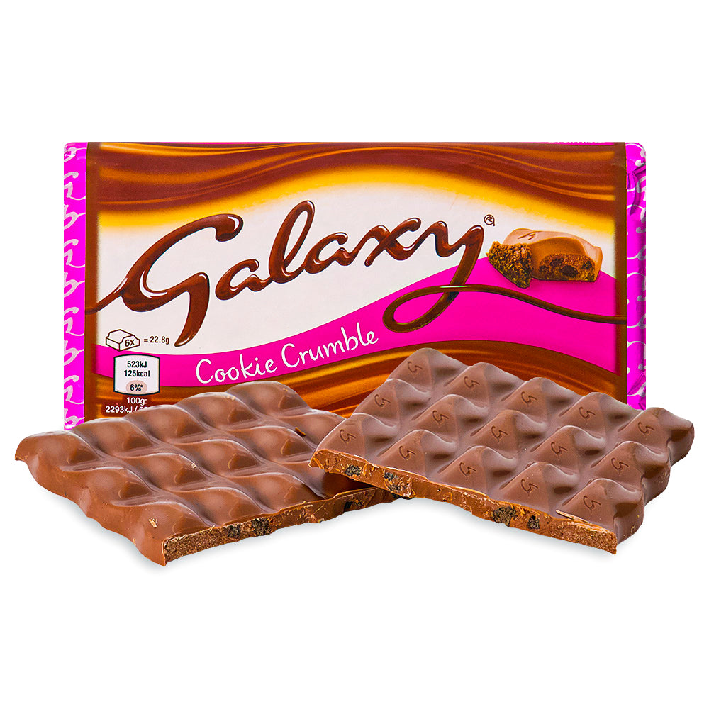 Galaxy Cookie Crumble Block (UK) - 114g
