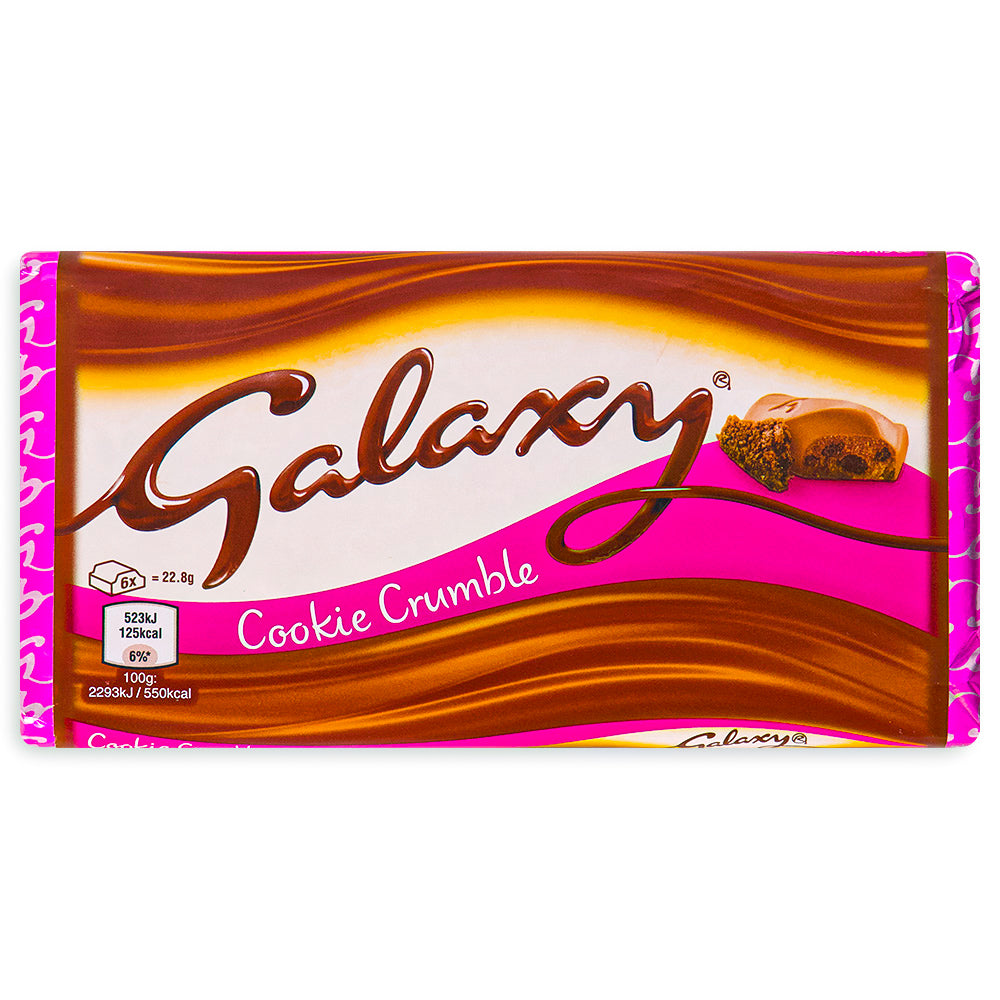 Galaxy Cookie Crumble Block (UK) - 114g