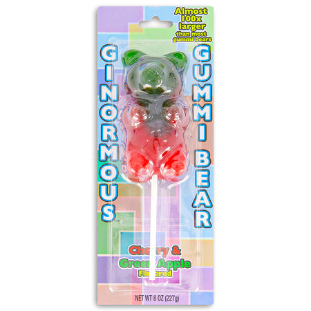 Ginormous Gummi Bear Lollipop