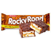 Rocky Road S'Mores Bar-rocky road-candy bar-S'Mores-Milk chocolate