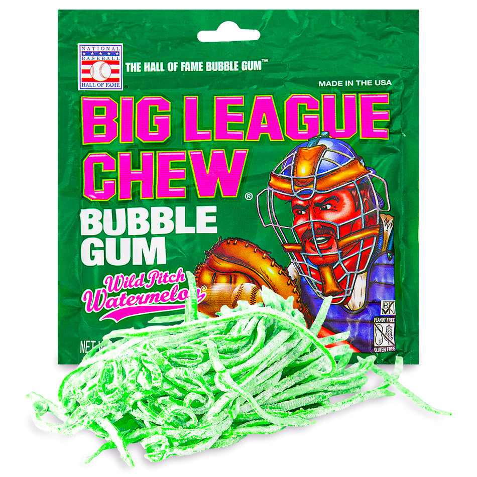 Big League Chew - Wild Pitch Watermelon Bubble Gum