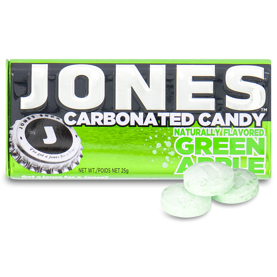 Jones Carbonated Candy - Green Apple
