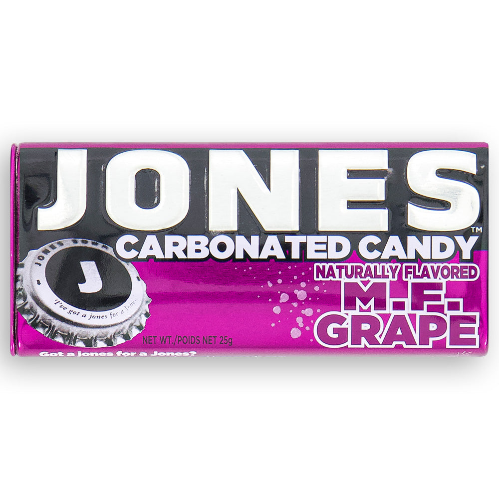Jones Carbonated Candy - Grape - Fizzy Candy