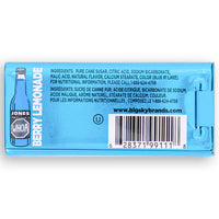 Jones Carbonated Candy - Berry Lemonade Nutrition Facts Ingredients-jones soda-soda candy-Lemonade berry 