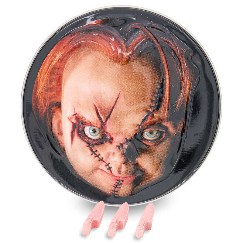 Boston America Chucky Sour Cherry Candy KnivesSour Cherry Chucky Doll  80s Candy 