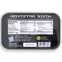 Boston America Ouija Mystifying Mints Nutrition Facts Ingredients Ouija Board Game  Ghost Whisperer 