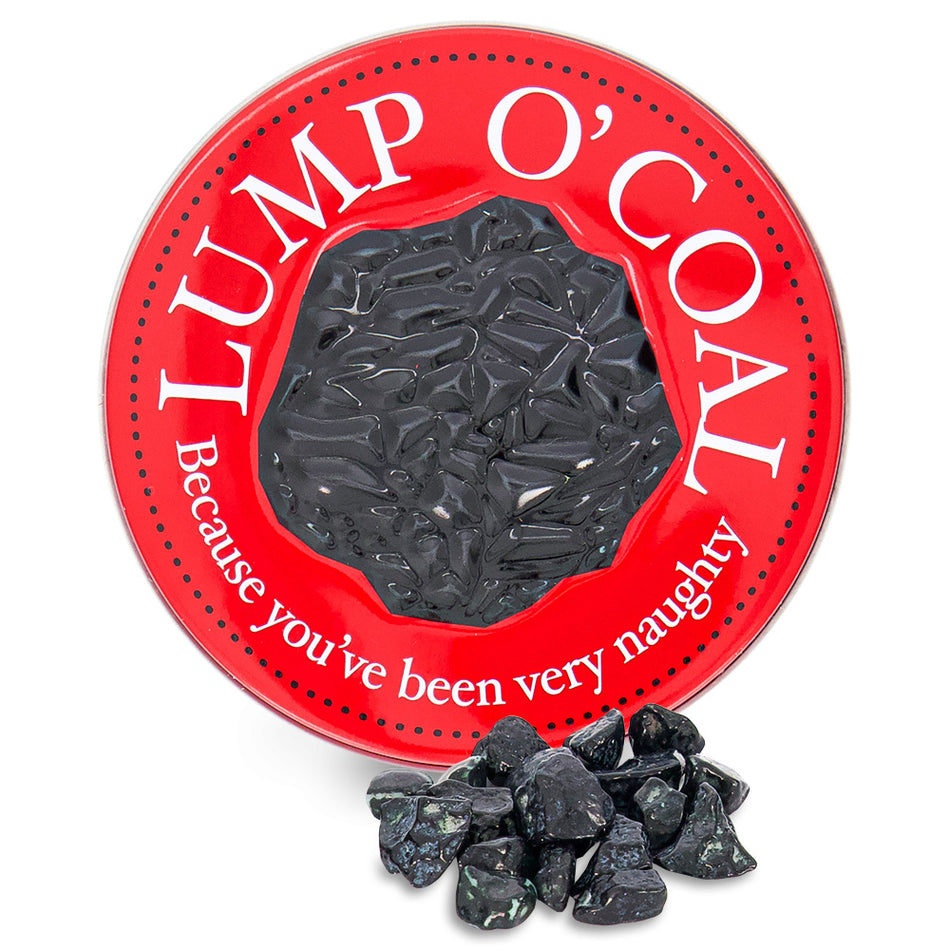 Lump O' Coal Bubble Gum Tin-Bubble gum-Gum-Gag gifts